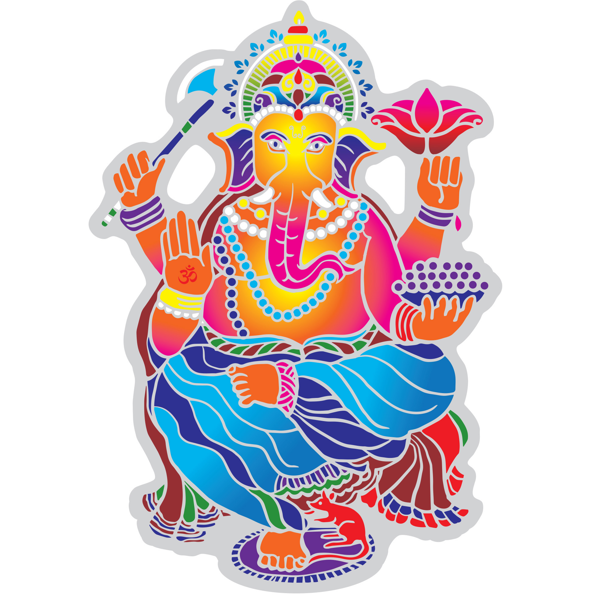 Suncatcher Dancing Ganesha ILLUMINATION MANDALAS