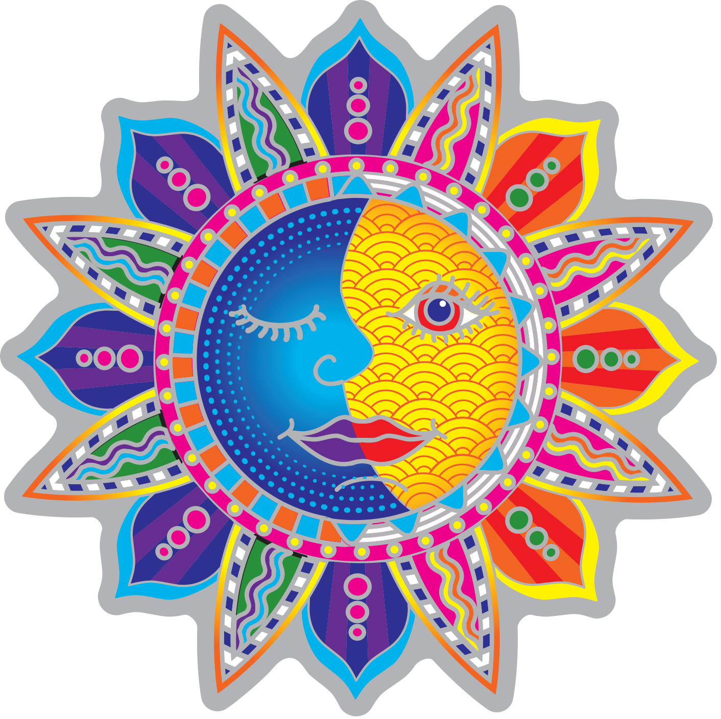 Sun + Moon Candlestick main image 1